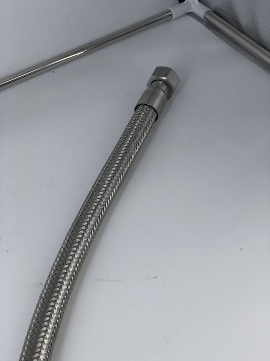 Stainless Steel Flexi Hose 800mm Long