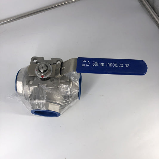 3 Piece Ball Valve T Port